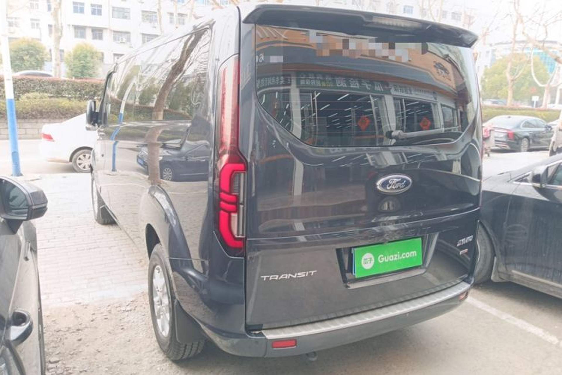 Used Ford Transit 2023 2.0T Diesel Automatic Commercial & Travel Version Mid-axle Low-roof Design 7/8/9-Seater Rear Left 45 Deg