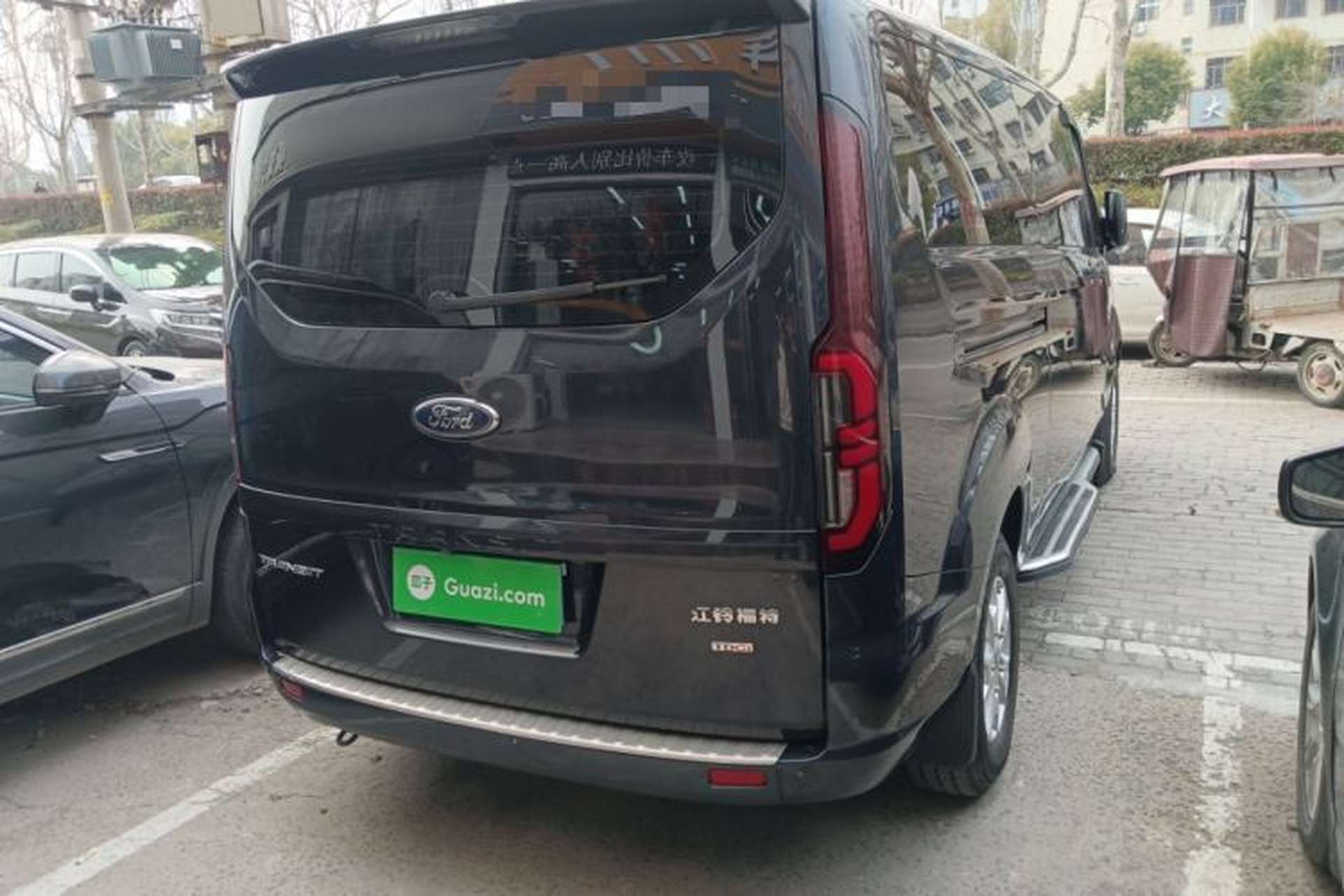 Used Ford Transit 2023 2.0T Diesel Automatic Commercial & Travel Version Mid-axle Low-roof Design 7/8/9-Seater Rear Right 45 Deg