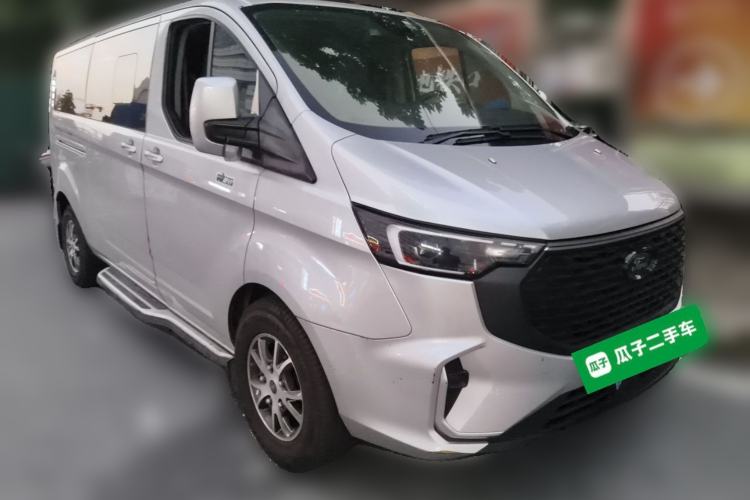 Used Ford Transit 2023 2.0T Diesel Automatic Commercial & Travel Version Mid-axle Low-roof Design 7/8/9-Seater Front Right 45 Deg