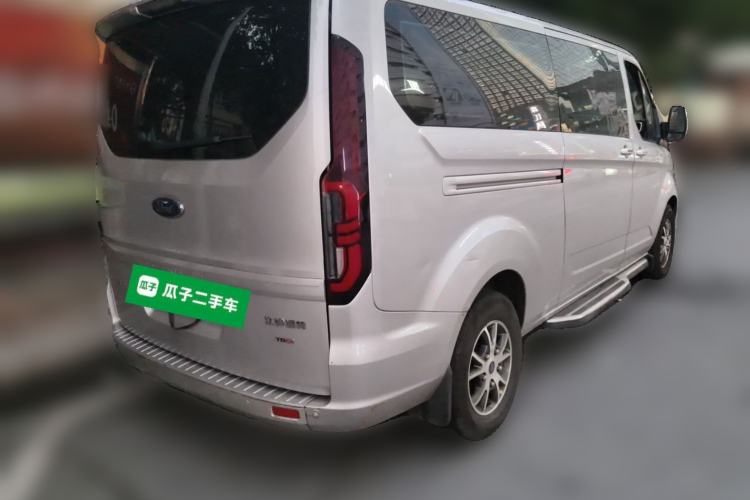 Used Ford Transit 2023 2.0T Diesel Automatic Commercial & Travel Version Mid-axle Low-roof Design 7/8/9-Seater Rear Right 45 Deg