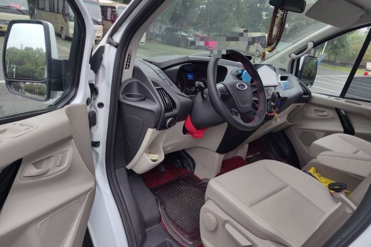 Used Ford Transit 2023 2.0T Diesel Manual Commercial & Travel Version Mid-axle Low-roof Design 7/8/9-Seater Driver Seat