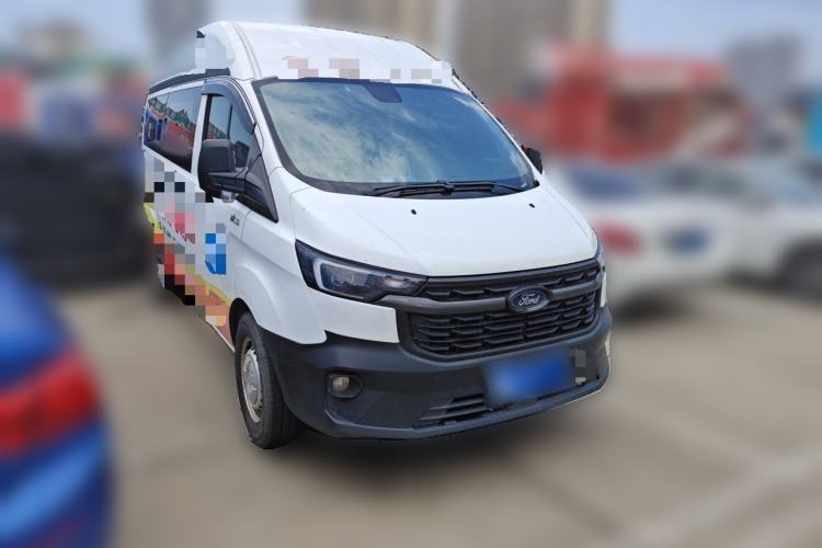 Used Ford Transit 2023 2.0T Diesel Manual Multifunction Commercial Vehicle Mid-axle Mid-roof 5/6 Seats Front Right 45 Deg