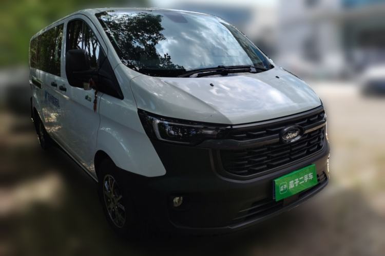 Used Ford Transit 2023 2.0T Diesel Manual Multifunction Commercial Vehicle Mid-axle Low-Roof Design 5/6 Seats Front Right 45 Deg