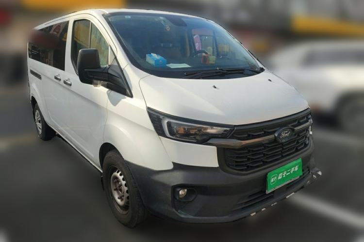 Used Ford Transit 2023 2.0T Diesel Automatic Multi-Function Commercial Vehicle Mid-Axle Low-Roof Design 5/6 Seats Front Right 45 Deg