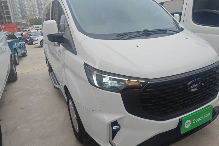 Used Ford Transit 2023 2.0T Diesel Automatic Commercial & Travel Version Mid-axle Low-roof Design 7/8/9-Seater Front Right 45 Deg