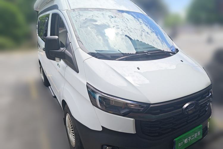 Used Ford Transit 2023 2.0T Diesel Manual Multifunction Commercial Vehicle Short Wheelbase Mid-Roof Design 5/6 Seats Front Right 45 Deg
