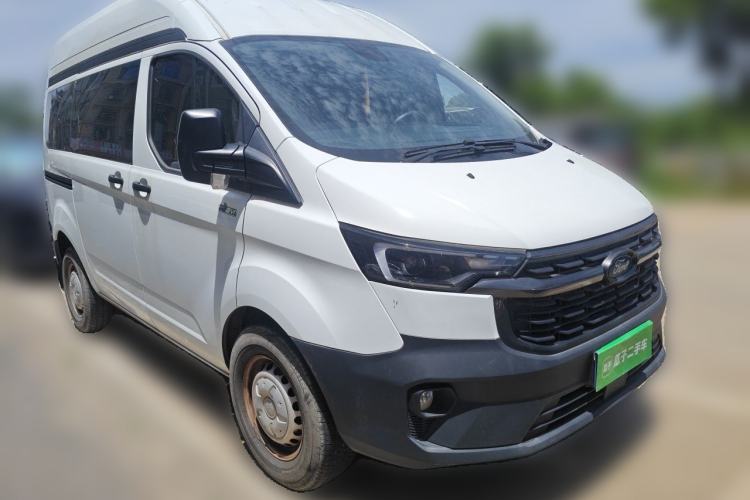 Used Ford Transit 2023 2.0T Diesel Manual Multifunction Commercial Vehicle Short Wheelbase Mid-Roof Design 5/6 Seats Front Right 45 Deg