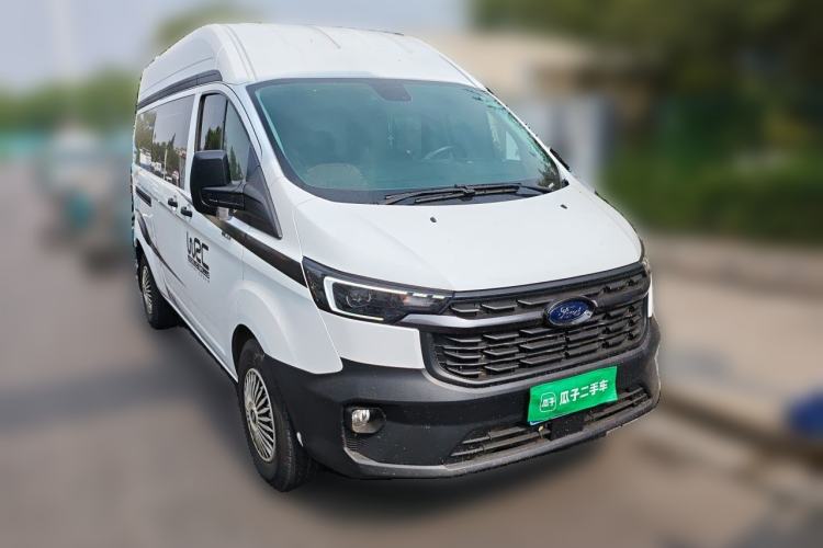 Used Ford Transit 2023 2.0T Diesel Manual Multifunction Commercial Vehicle Mid-axle Mid-roof 5/6 Seats Front Right 45 Deg