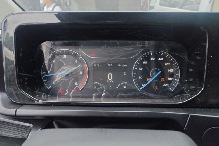 Used Ford Transit 2023 2.0T Diesel Automatic Commercial & Travel Version Mid-axle Low-roof Design 7/8/9-Seater Instrument Cluster