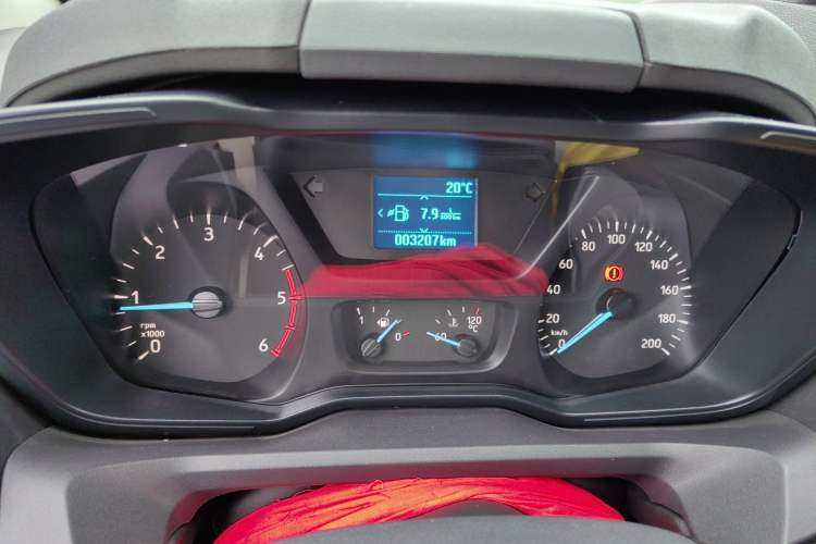 Used Ford Transit 2023 2.0T Diesel Manual Commercial & Travel Version Mid-axle Low-roof Design 7/8/9-Seater Instrument Cluster