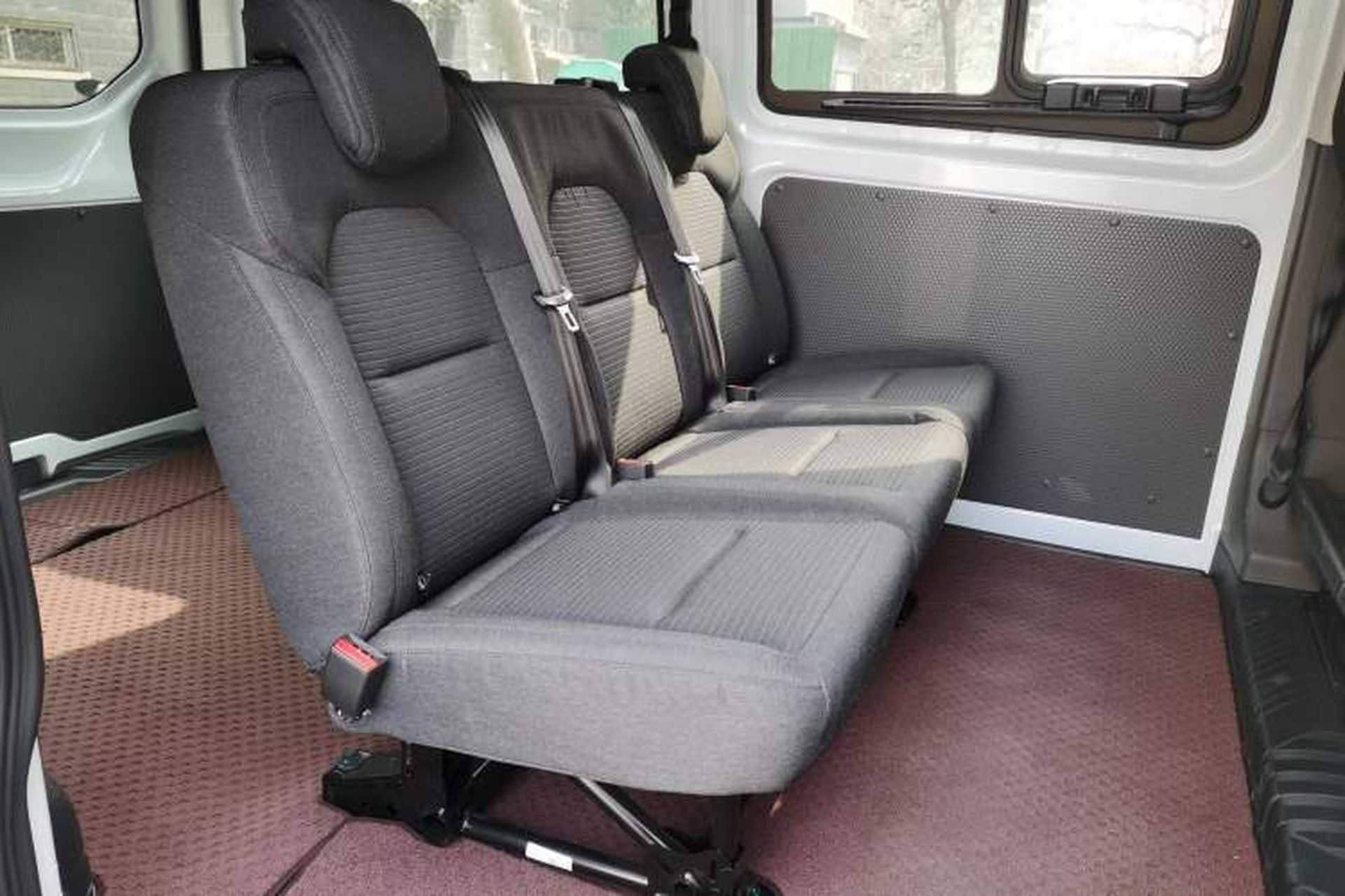 Used Ford Transit 2023 2.0T Gasoline Automatic Multi-Function Commercial Vehicle Short Wheelbase Mid-Roof Design 5/6 Seats Left Rear Seat