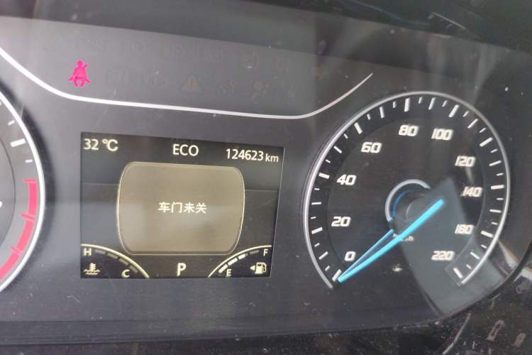 Used Ford Transit  Odometer Close Up