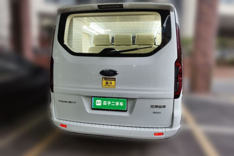 Used Ford Transit 2023 2.0T Gasoline Automatic Business & Travel Model Mid-axle Low-roof Design 7/8/9-Seater Rear