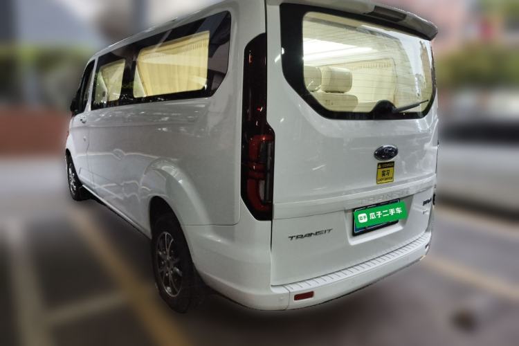 Used Ford Transit 2023 2.0T Gasoline Automatic Business & Travel Model Mid-axle Low-roof Design 7/8/9-Seater Rear Left 45 Deg