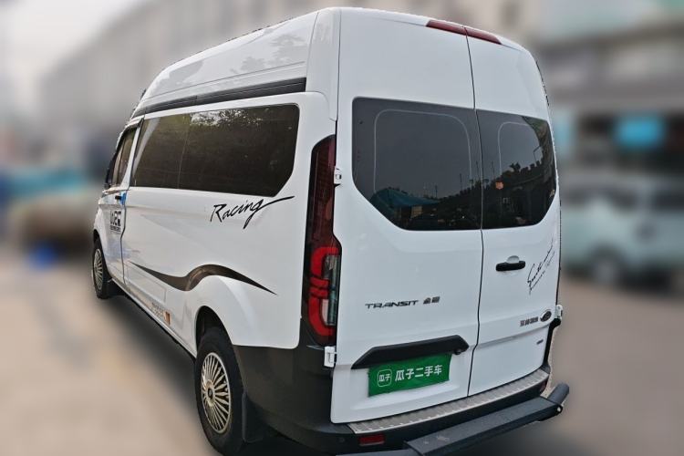 Used Ford Transit 2023 2.0T Diesel Manual Multifunction Commercial Vehicle Mid-axle Mid-roof 5/6 Seats Rear Left 45 Deg