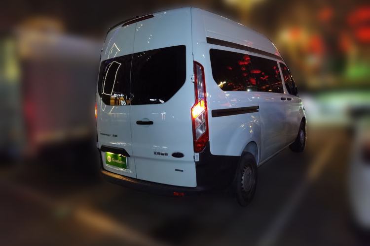Used Ford Transit 2023 2.0T Gasoline Automatic Multi-Function Commercial Vehicle Short Wheelbase Mid-Roof Design 5/6 Seats Rear Right 45 Deg