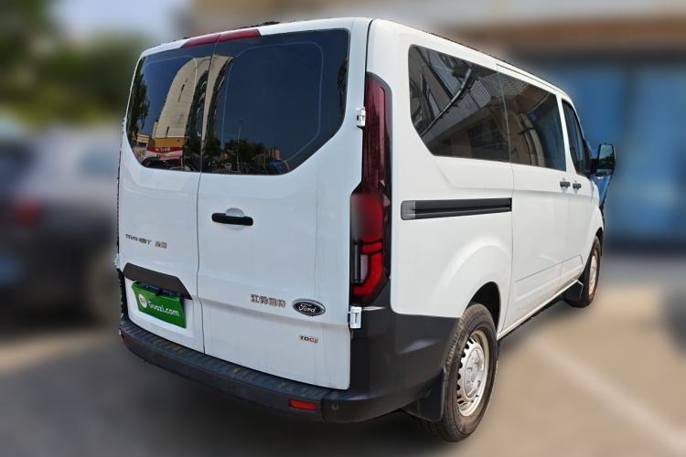 Used Ford Transit 2023 2.0T Diesel Automatic Multi-Function Commercial Vehicle Short Wheelbase Low Roof 5/6 Seats Rear Right 45 Deg