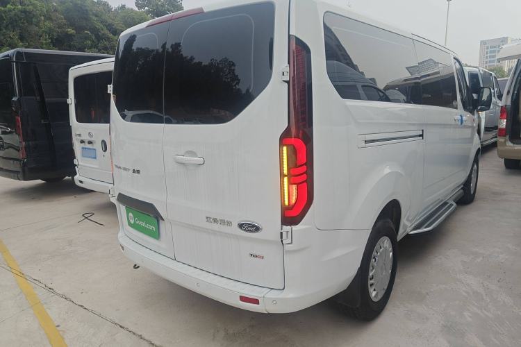 Used Ford Transit 2023 2.0T Diesel Automatic Commercial & Travel Version Mid-axle Low-roof Design 7/8/9-Seater Rear Right 45 Deg