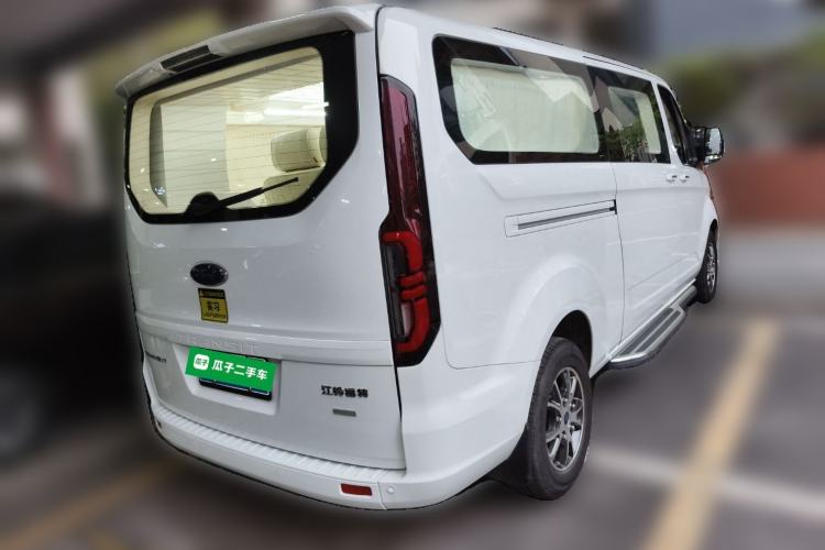 Used Ford Transit 2023 2.0T Gasoline Automatic Business & Travel Model Mid-axle Low-roof Design 7/8/9-Seater Rear Right 45 Deg