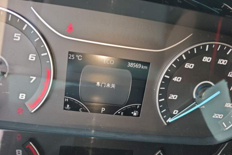 Used Ford Transit  Odometer Close Up