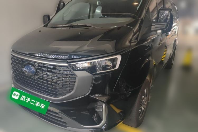 Used Ford Transit 2024 2.0T Gasoline Automatic Mid-Drive Mid-Roof Business-Class Bus Luxury Version with 7/8/9 Seats Guazi used car, China used car export, Used car for sale, Used cars, Cheapest cars for sale