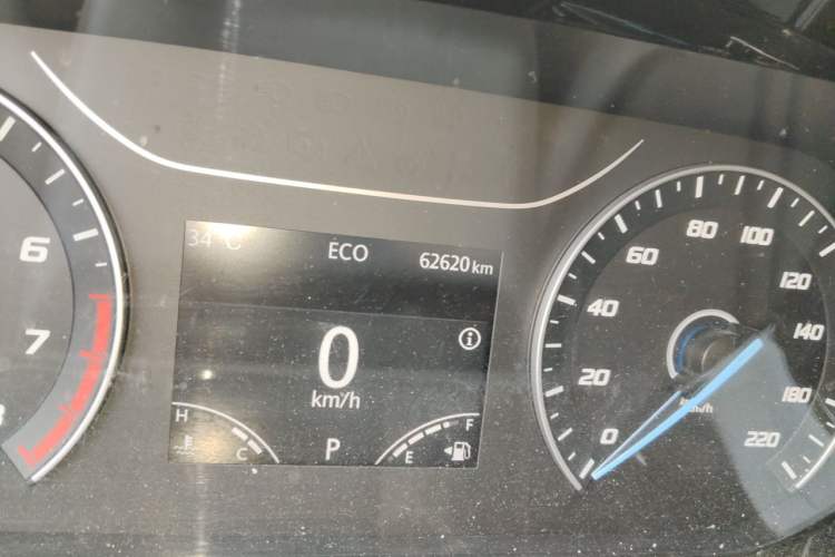 Used Ford Transit  Odometer Close Up