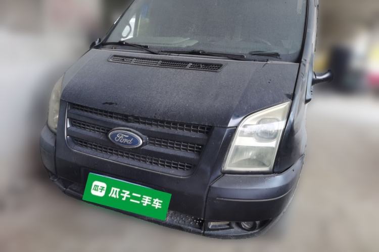 Used Ford Transit Custom 2009 2.4T Diesel Standard Version Long Wheelbase Mid-Roof China III Standard Front Right 45 Deg