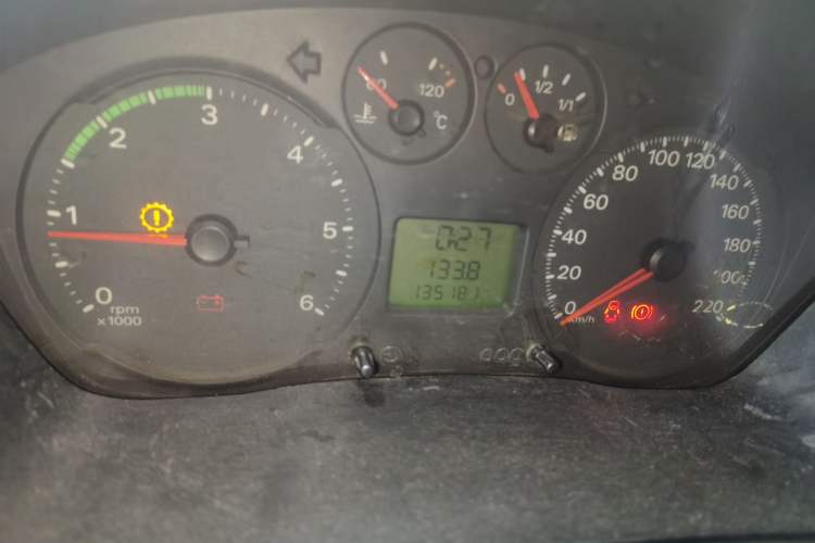 Used Ford Transit Custom 2009 2.4T Diesel Standard Version Long Wheelbase Mid-Roof China III Standard Instrument Cluster