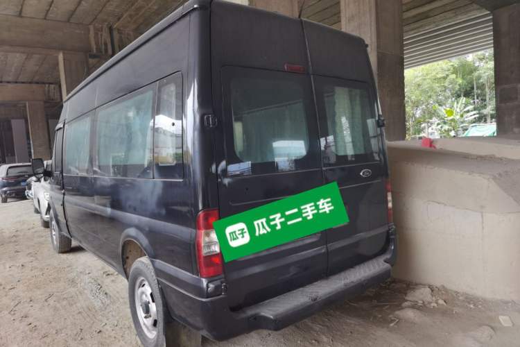 Used Ford Transit Custom 2009 2.4T Diesel Standard Version Long Wheelbase Mid-Roof China III Standard Rear Left 45 Deg
