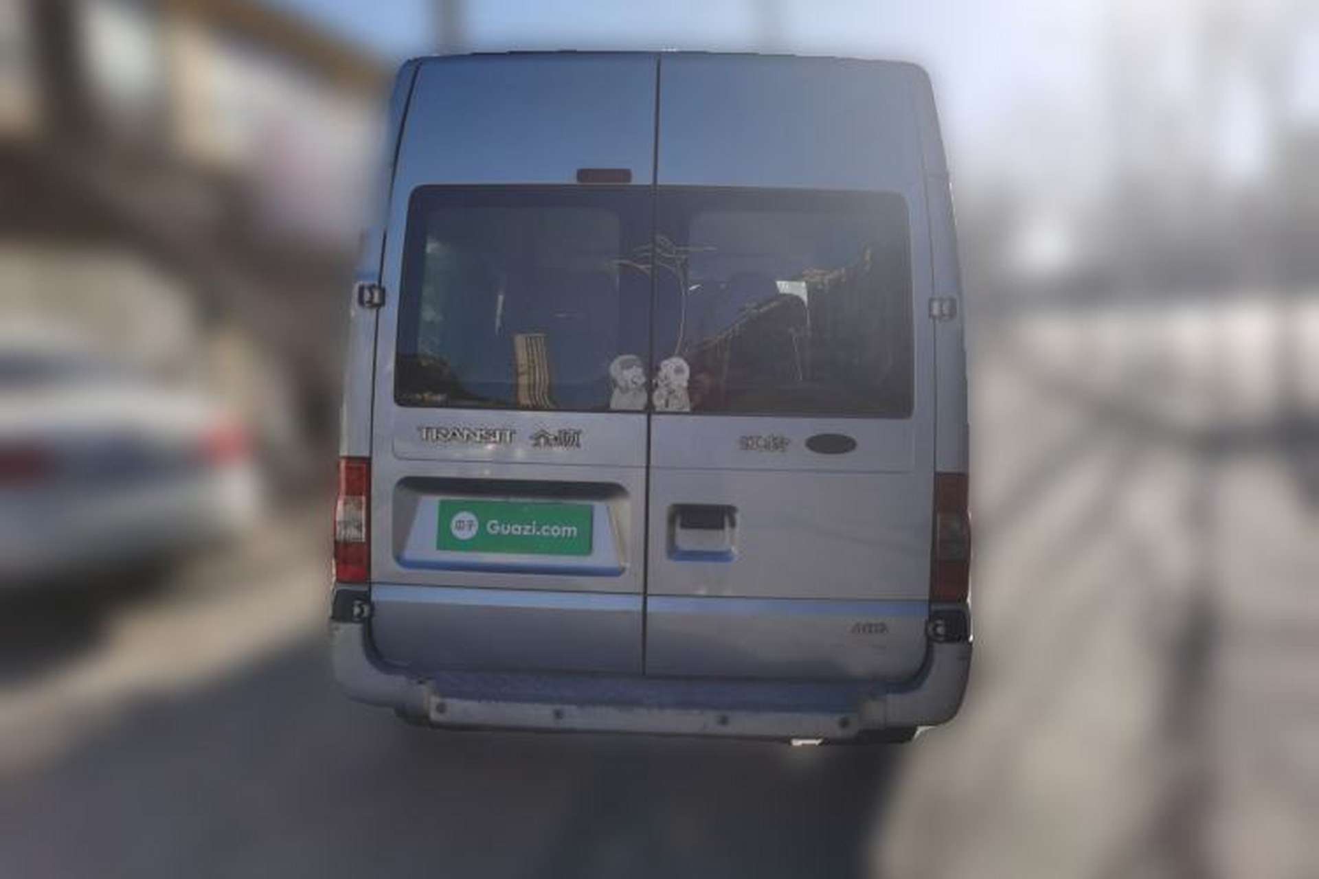 Used Ford Transit Custom 2009 2.4T Diesel Standard Version Short Wheelbase Mid-Roof China Stage III Rear
