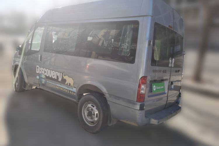 Used Ford Transit Custom 2009 2.4T Diesel Standard Version Short Wheelbase Mid-Roof China Stage III Rear Left 45 Deg