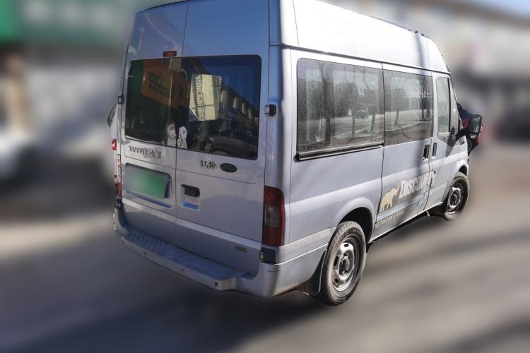 Used Ford Transit Custom 2009 2.4T Diesel Standard Version Short Wheelbase Mid-Roof China Stage III Rear Right 45 Deg