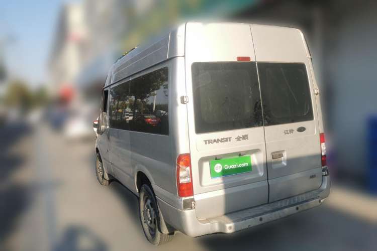 Used Ford Transit Custom 2009 2.4T Diesel Standard Version Short Wheelbase Mid-Roof China Stage III Rear Left 45 Deg