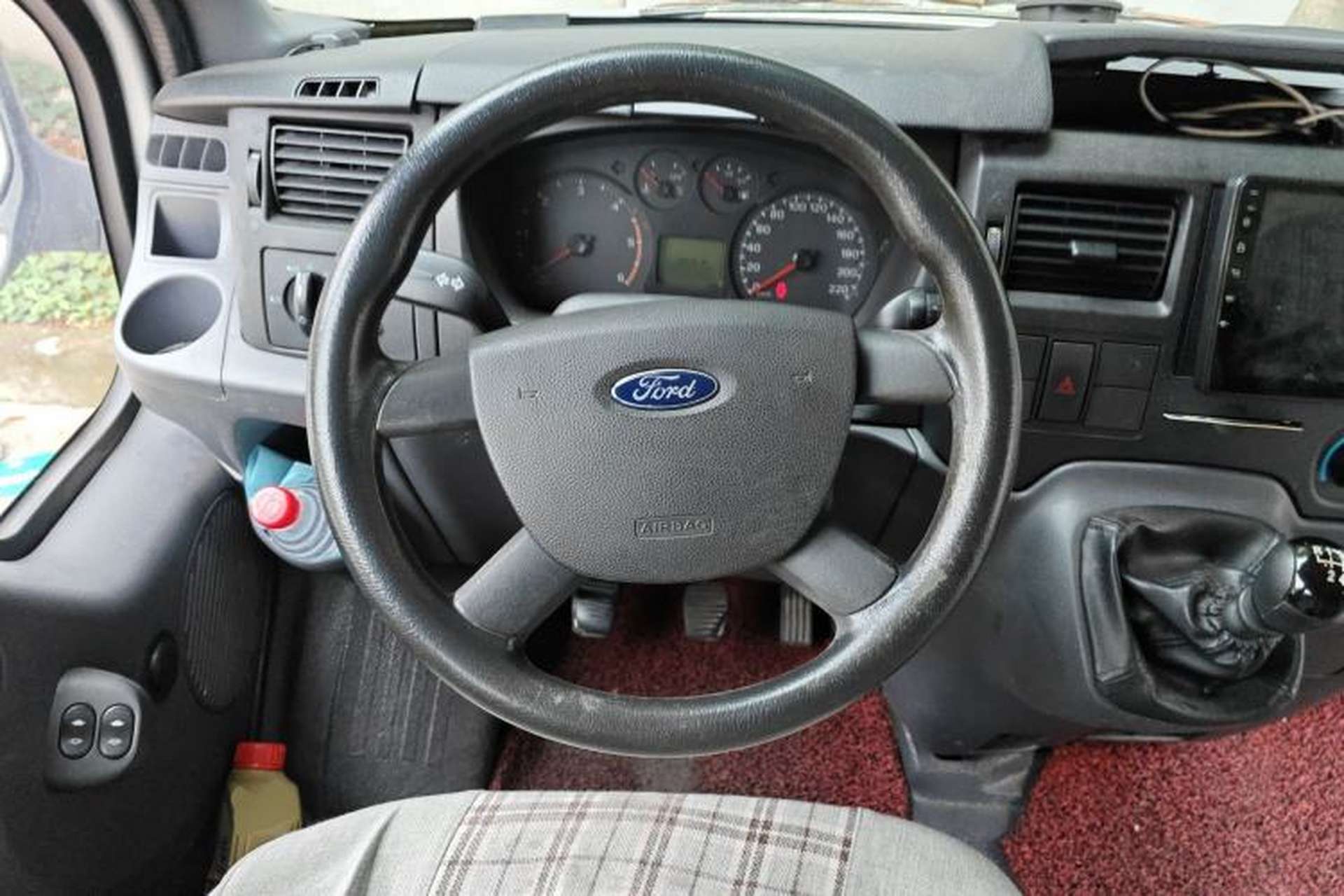 Used Ford Transit Custom 2009 2.4T Diesel Luxury Short Wheelbase Mid-Roof Emission Standard III Steering Wheel