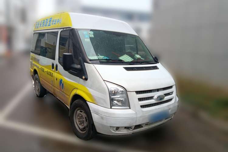 Used Ford Transit Custom 2009 2.4T Diesel Standard Version Short Wheelbase Mid-Roof China Stage III Front Right 45 Deg