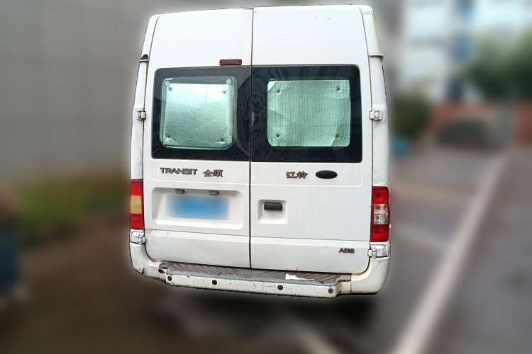 Used Ford Transit Custom 2009 2.4T Diesel Standard Version Short Wheelbase Mid-Roof China Stage III Rear