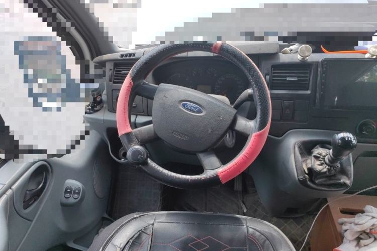 Used Ford Transit Custom 2009 2.4T Diesel Multi-Function Long-Wheelbase High-Roof Vehicle China Stage III Steering Wheel