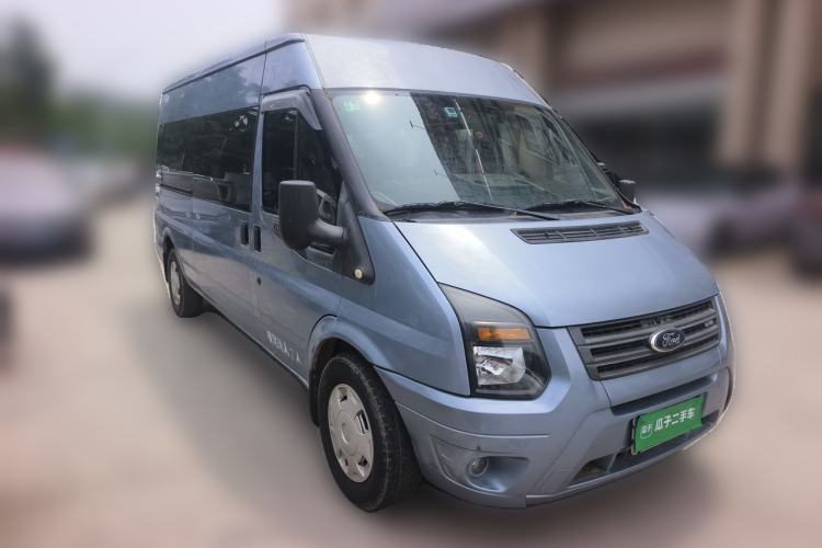 Used Ford Transit Custom 2013 2.4T Diesel Economical Long-Wheelbase Mid-Roof China IV Standard Front Right 45 Deg