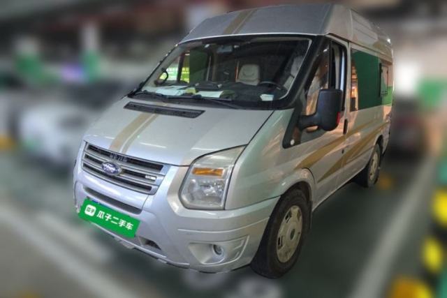Used Ford Transit Custom 2013 2.4T Diesel Econo-Logistics Vehicle Short Wheelbase Mid-Roof China IV Standard