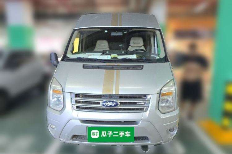 Used Ford Transit Custom 2013 2.4T Diesel Econo-Logistics Vehicle Short Wheelbase Mid-Roof China IV Standard Front