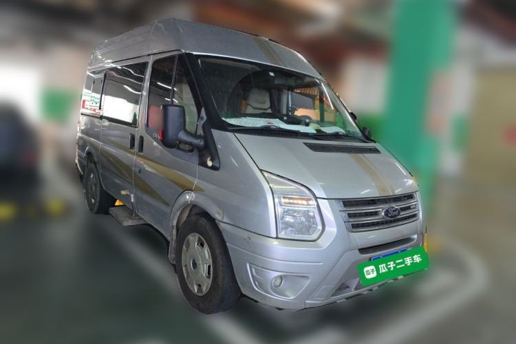 Used Ford Transit Custom 2013 2.4T Diesel Econo-Logistics Vehicle Short Wheelbase Mid-Roof China IV Standard Front Right 45 Deg