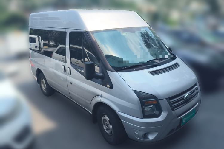 Used Ford Transit Custom 2013 2.4T Diesel Economical Logistics Vehicle Short Wheelbase Mid-Roof China III Standard Front Right 45 Deg