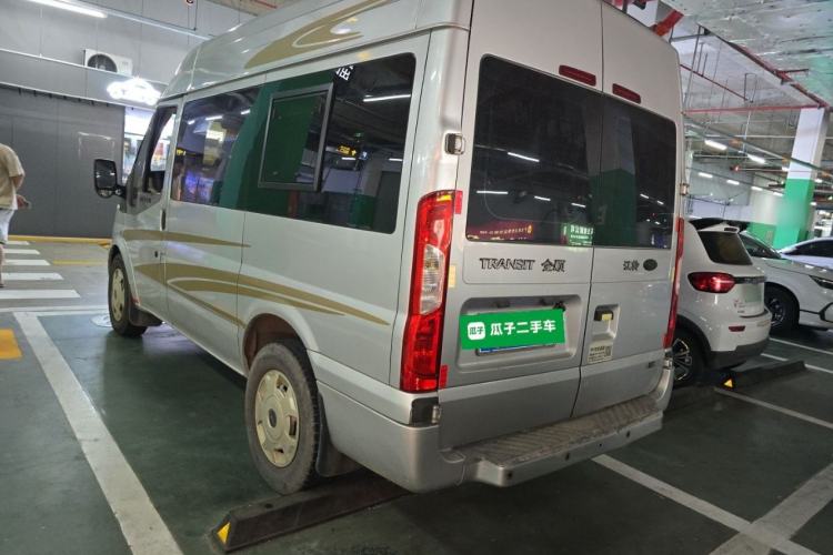 Used Ford Transit Custom 2013 2.4T Diesel Econo-Logistics Vehicle Short Wheelbase Mid-Roof China IV Standard Rear Left 45 Deg