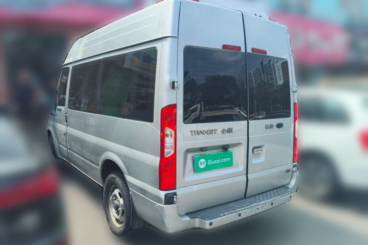 Used Ford Transit Custom 2013 2.4T Diesel Economical Logistics Vehicle Short Wheelbase Mid-Roof China III Standard Rear Left 45 Deg