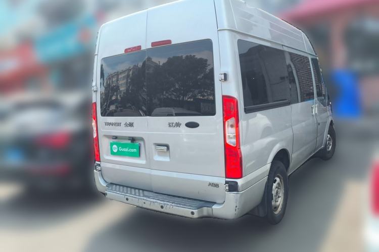 Used Ford Transit Custom 2013 2.4T Diesel Economical Logistics Vehicle Short Wheelbase Mid-Roof China III Standard Rear Right 45 Deg