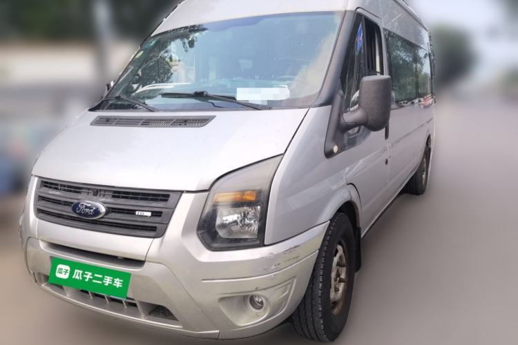 Used Ford Transit Custom 2013 2.4T Diesel Economical Long-Wheelbase Mid-Roof China IV Standard Guazi used car, China used car export, Used car for sale, Used cars, Cheapest cars for sale