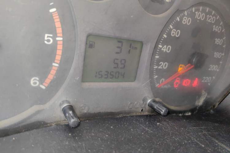 Used Ford Transit Custom  Odometer Close Up