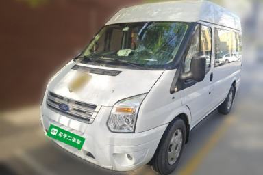 Used Ford Transit Custom 2013 2.4T Diesel Economical Logistics Vehicle Short Wheelbase Mid-Roof China III Standard