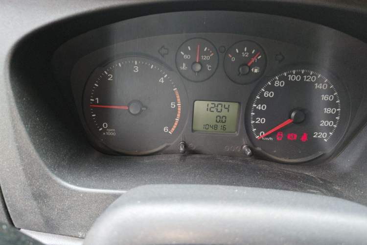 Used Ford Transit Custom  Odometer Close Up