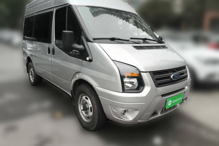 Used Ford Transit Custom 2015 2.4T Short-Wheelbase 6-Seater Mid-Roof Multi-Purpose Vehicle Front Right 45 Deg